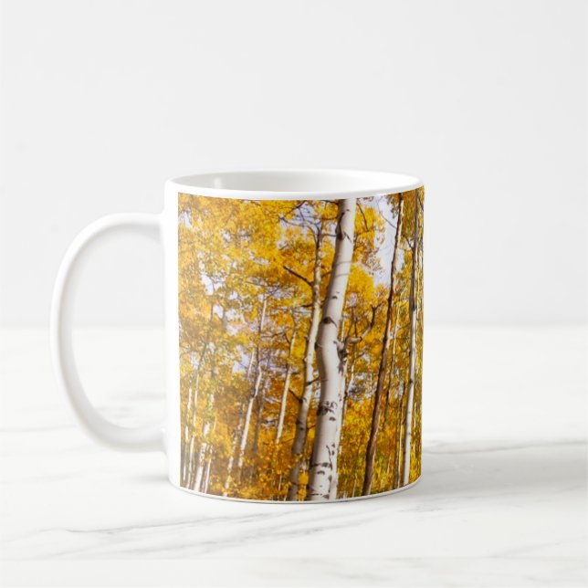 Caneca De Café Aspen Groove Yellow Fall Folies (Esquerda)