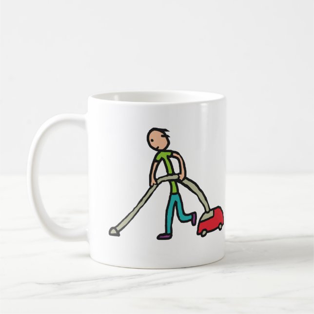 Caneca De Café Aspirando (Esquerda)