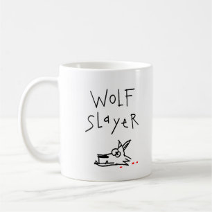 Caneca De Café Assassino do lobo