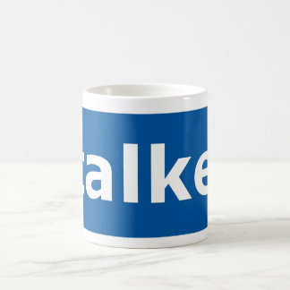 Caneca De Café assediador do facebook