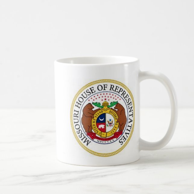 CANECA DE CAFÉ ASSEMBLEIA MISSOURI DE REPRESENTANTES (Direita)