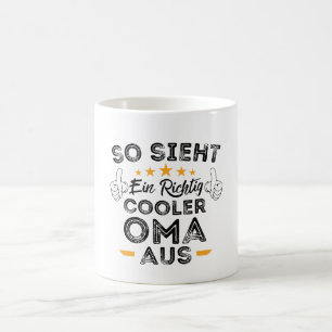 Caneca De Café Assim É Uma Avó Muito Legal, Avó Divertida