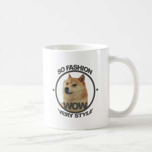 Caneca De Café Assim forma, assim Doge
