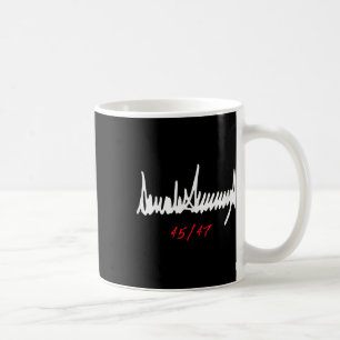 Caneca De Café Assinado por Donald Trump 45_47
