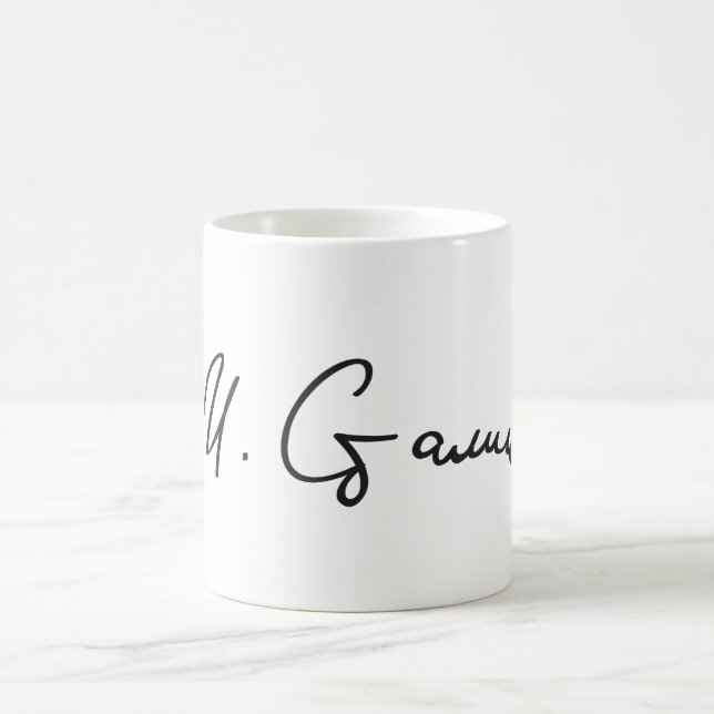 Caneca De Café Assinatura de União Soviética primeiro Josef (Centro)