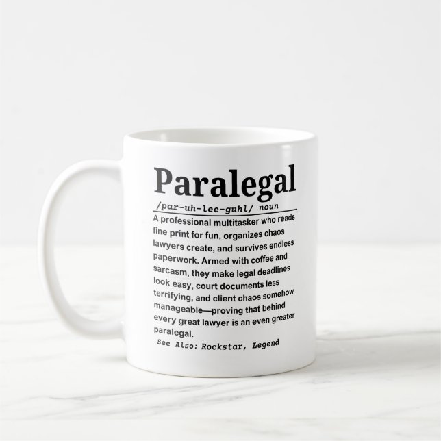 Caneca De Café Assistente (Esquerda)