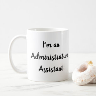 Caneca De Café Assistente administrativo do gabinete Ninja Funny