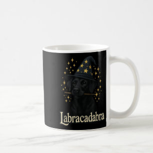 Caneca De Café Assistente de Cachorro Preto Funny Black Lab Hallo
