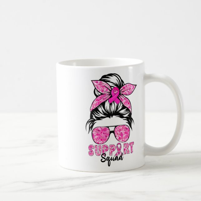 Caneca De Café Assistente de Consciência do Cancer de Mama da Equ (Direita)