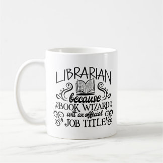 Caneca De Café Assistente de Livro de Bibliotecas