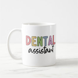 Caneca De Café Assistente dentário | Presentes para Dentista Assi