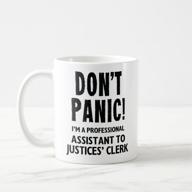 Caneca De Café Assistente do Juiz (Esquerda)