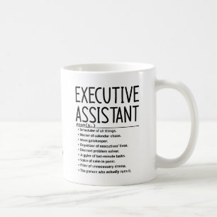 Caneca De Café Assistente executivo