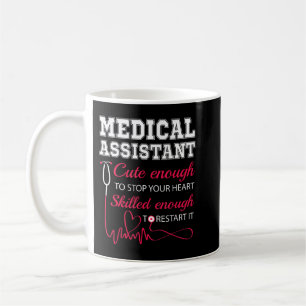 Caneca De Café Assistente Médico Enfermeiro Cute Interromper Febr