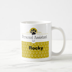 Caneca De Café Assistente pessoal do animal de estimação