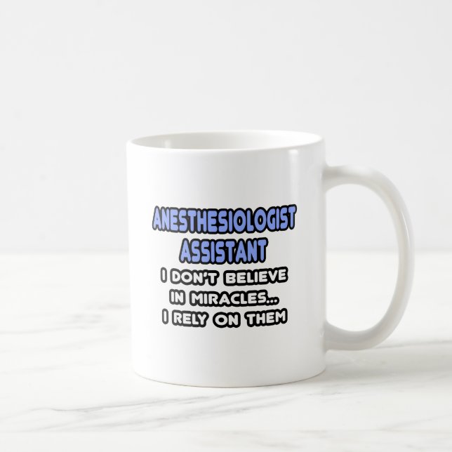 Caneca De Café Assistentes de Estilos e Anestesiologistas (Direita)