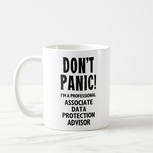 Caneca De Café Associar Data Protection Advisor (Esquerda)