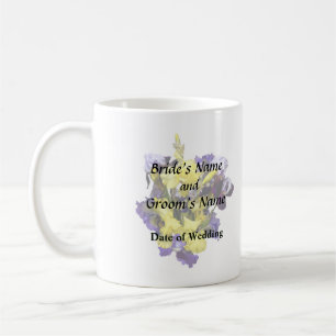 Caneca De Café Assórdio de irlandeses Amarelo e Roxo