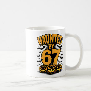 Caneca De Café Assustador Assombrado 67 Meme Seis Sete 6-7 Engraç