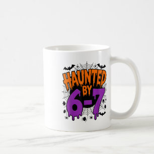 Caneca De Café Assustador Fantasma 67 Meme Seis Sete 6-7 Humor Di