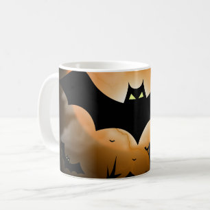 Caneca de Café Assustadora de Halloween Casa Assom