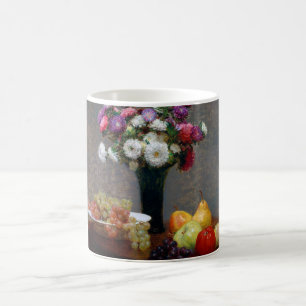 Caneca De Café Asters and Fruta, Henri Fantin-Latour