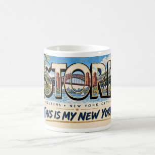 Caneca De Café Astoria Queens Cidade de Nova York