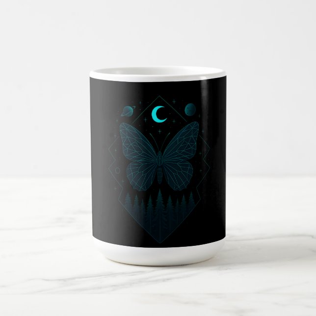 Caneca De Café Astral Butterfly - Beleza Cósmica (Centro)