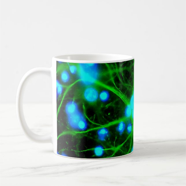 Caneca De Café Astrocyte são células gliais em forma de estrela n (Esquerda)