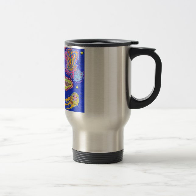 caneca de café astróide das nebulosa (Direita)