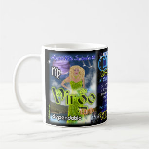 Caneca De Café Astrologia do limite do Libra do Virgo