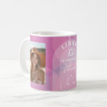 Caneca De Café Astrologia Libra Zodiac - Símbolo Foto Personaliza<br><div class="desc">Personalize esta caneca de zodíaco com uma foto, data de nascimento e nome. Um design de aniversário personalizado com o símbolo zodíaco - Libra - mais traços de personalidade, informação e constelação. Uma cor rosa e azul tranquila e calmante associada à Libra é o principal design por trás de todos...</div>