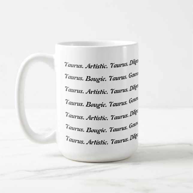 Caneca De Café AstroloME II Taurus (Esquerda)