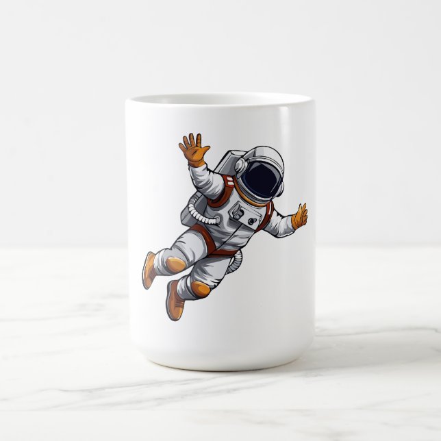 Caneca De Café Astronaut in space (Centro)