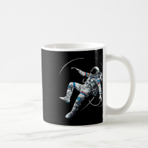 Caneca De Café Astronaut Muay Thai Boxe Caratê Kickboxing Marti