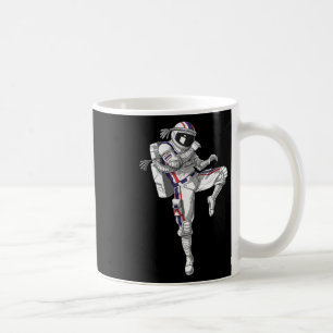 Caneca De Café Astronaut Muay Thai Boxe Karatê Kickboxing Marti