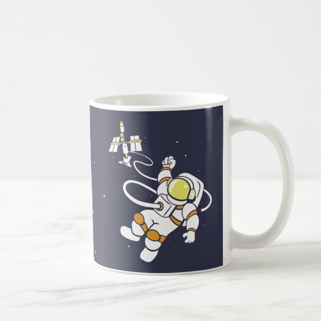 Caneca De Café Astronauta (Direita)
