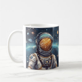Caneca De Café astronauta