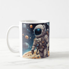 Caneca De Café astronauta