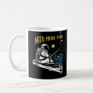 Caneca De Café Astronauta de Pesca