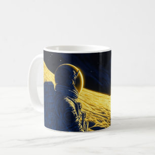 Caneca De Café Astronauta feminino