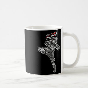 Caneca De Café Astronauta Muay Thai Boxing Karate Kickboxing