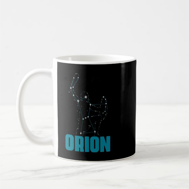 Caneca De Café Astronomia Constelação de Órion, astral (Esquerda)