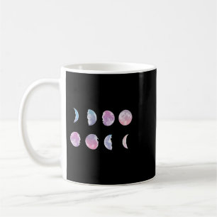 Caneca De Café Astronomia Lover Fases Lunares Espaço de Lua Cheia