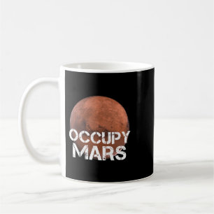 Caneca De Café Astronomia Lover Ocupa Planeta Terraformista Marte