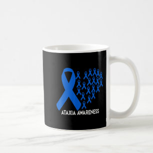 Caneca De Café Ataxia Sensibilização Fita azul Presente T-Shirt31