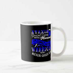 Caneca De Café Ataxia Sensibilize o Suporte à Família de Guerreir