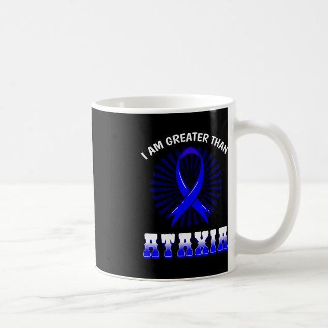 Caneca De Café Ataxia Sinal neurológico Hemiataxia Azul (Direita)