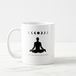 Caneca De Café Até a lua passa por fases