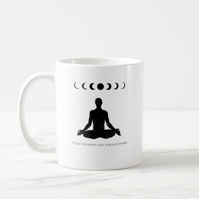 Caneca De Café Até a lua passa por fases (Esquerda)